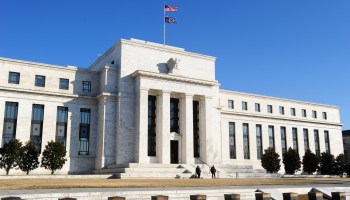The US Federal Reserve is seen on February 12, 2009 in Washington, DC.