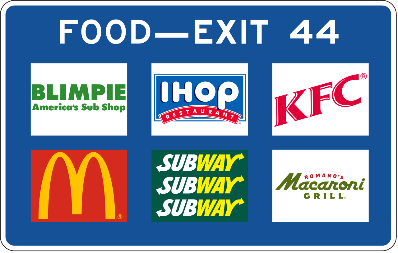 je bent meer Titicaca oriëntatie Who picks the businesses on highway exit signs? - Marketplace