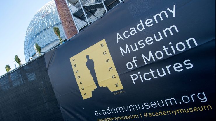 The Academy Museum in Los Angeles in February 2020, before it opened.