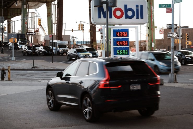Gas prices reached record highs around the country as the Russian invasion of Ukraine causes global oil markets to surge.