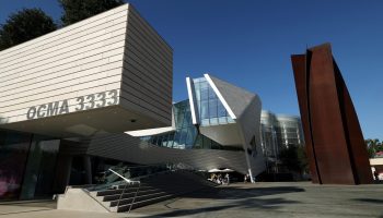 A general view of the atmosphere during the press preview of the new Orange County Museum of Art at Orange County Museum of Art on September 28, 2022 in Costa Mesa, California.
