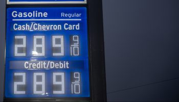 Chevron gas prices on December 05, 2022 in Houston, Texas.