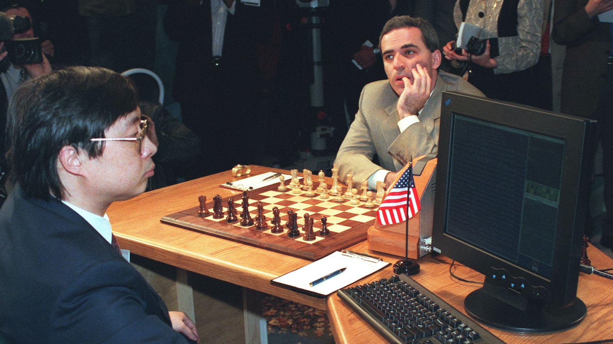 In 1997, an IBM computer beat a chess world champion for the first