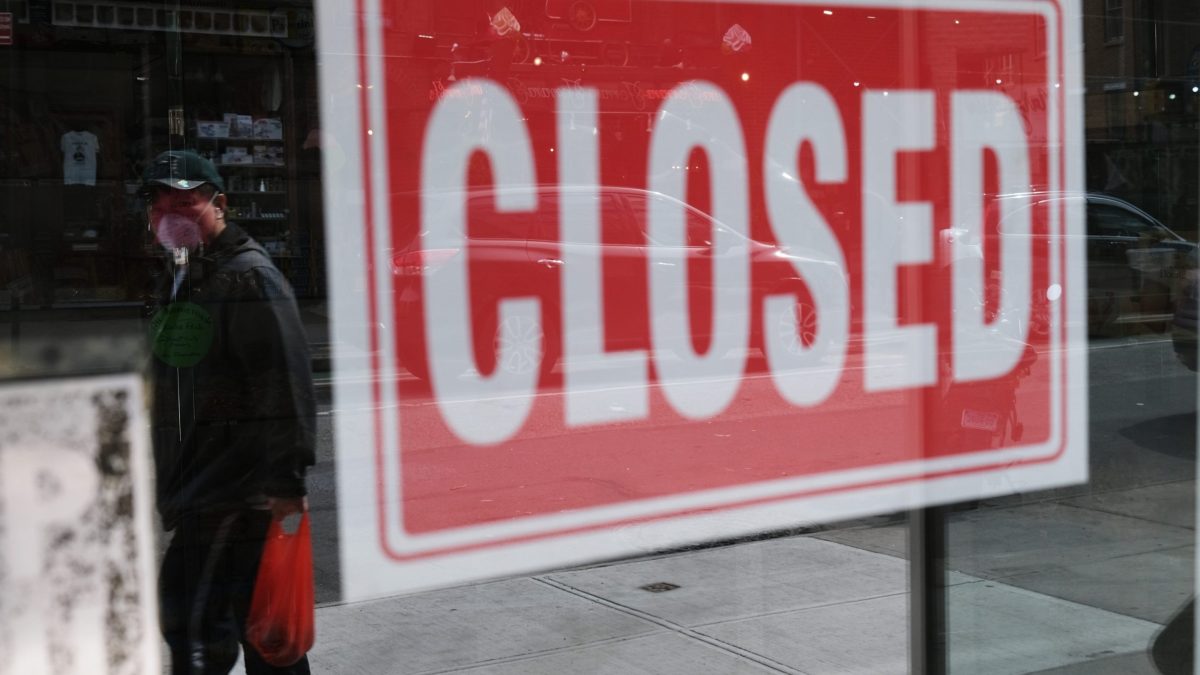 Covid enterprise closures are even now happening